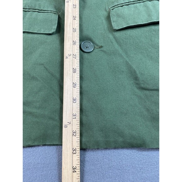 Vintage Puma Blazer Mens XL Army Green Two Tone Gorpcore Coat Jacket NWT - Picture 6 of 16